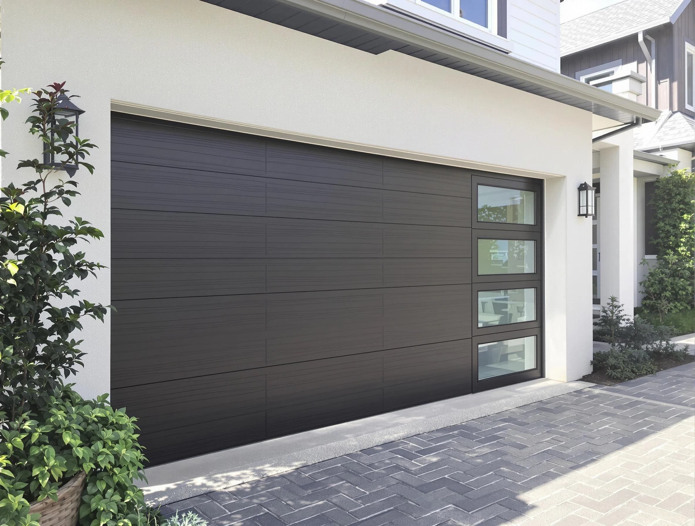 Custom garage door installation by Childersburg Garage Door Repair in Childersburg