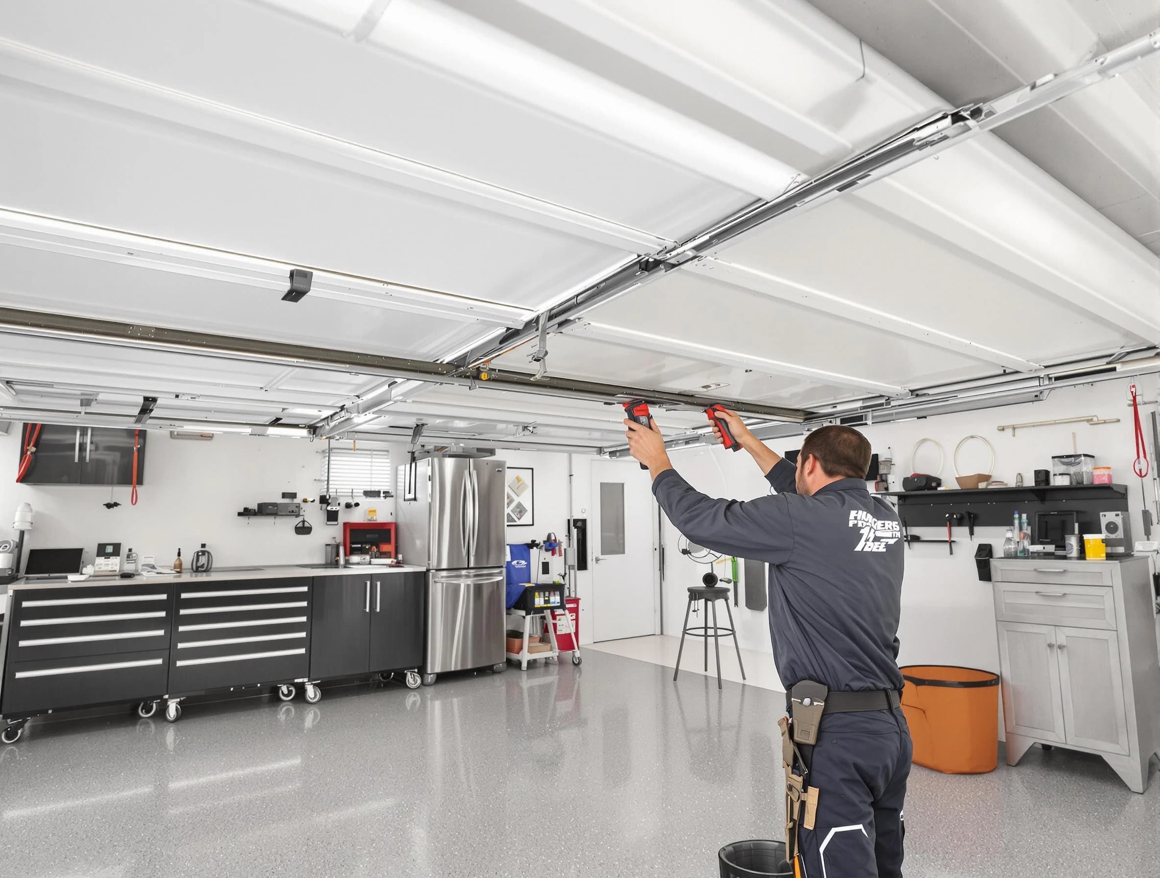 Overhead garage door repair service by Childersburg Garage Door Repair in Childersburg