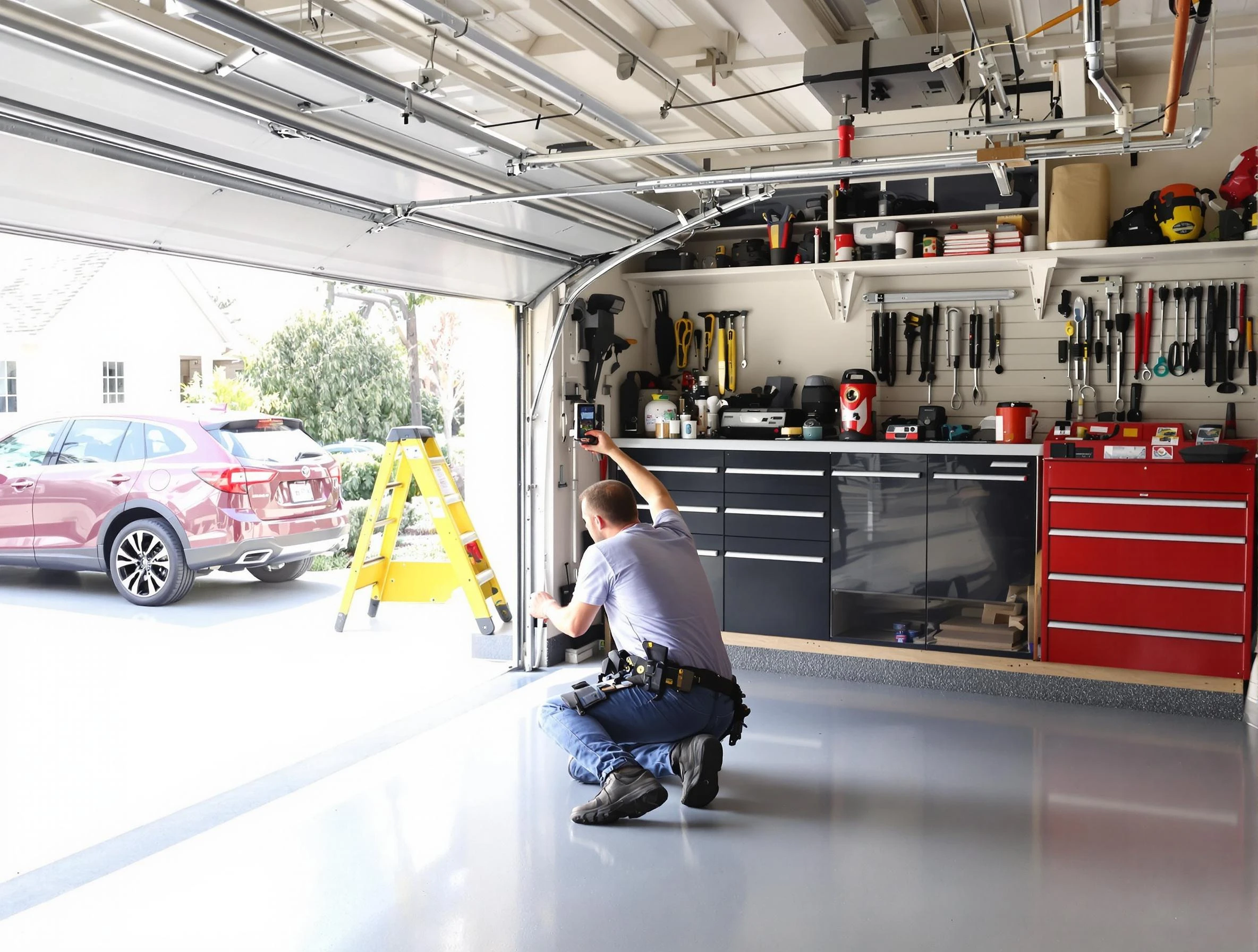Local garage door repair service by Childersburg Garage Door Repair in Childersburg