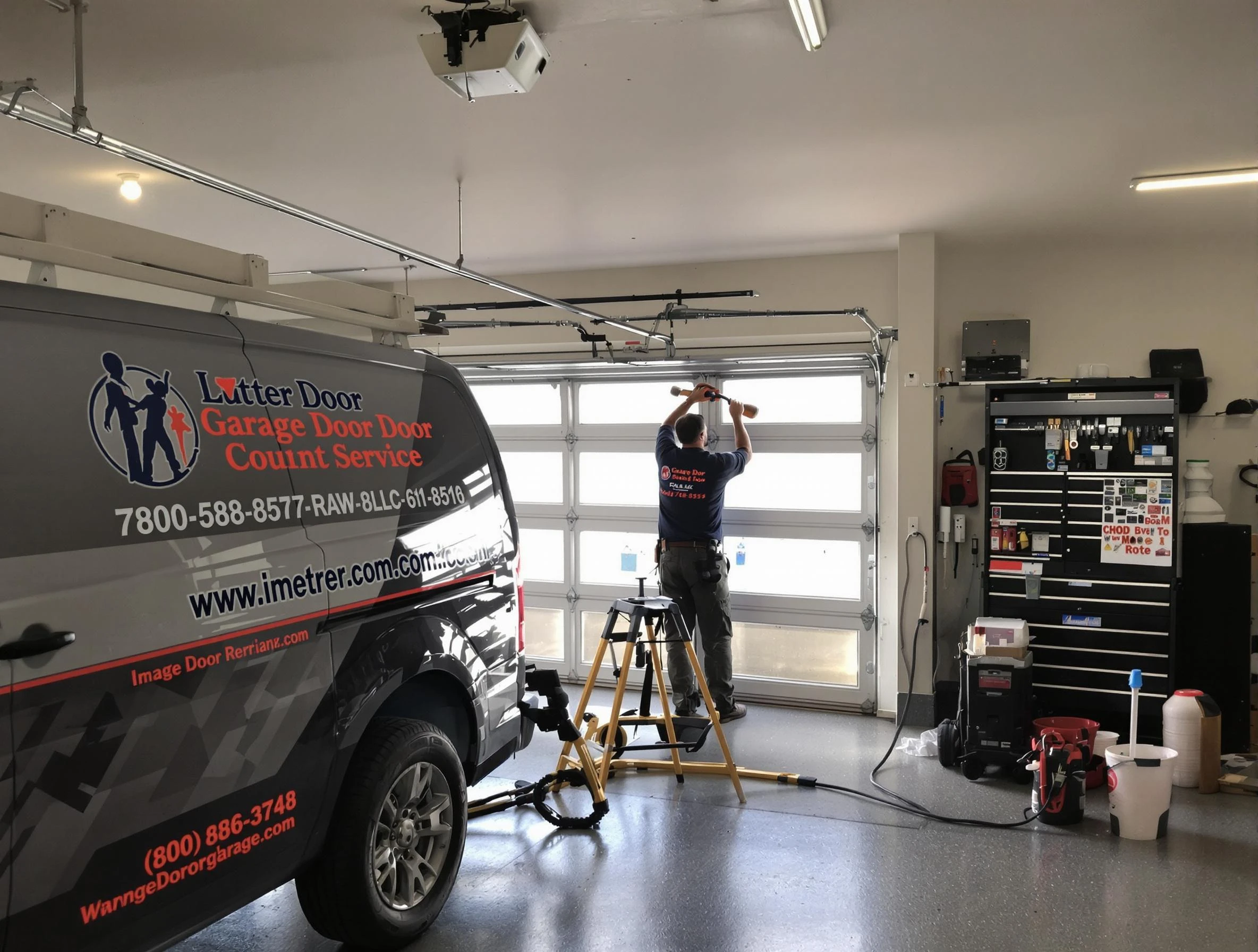 Childersburg Garage Door Repair team performing same-day garage door repair in Childersburg